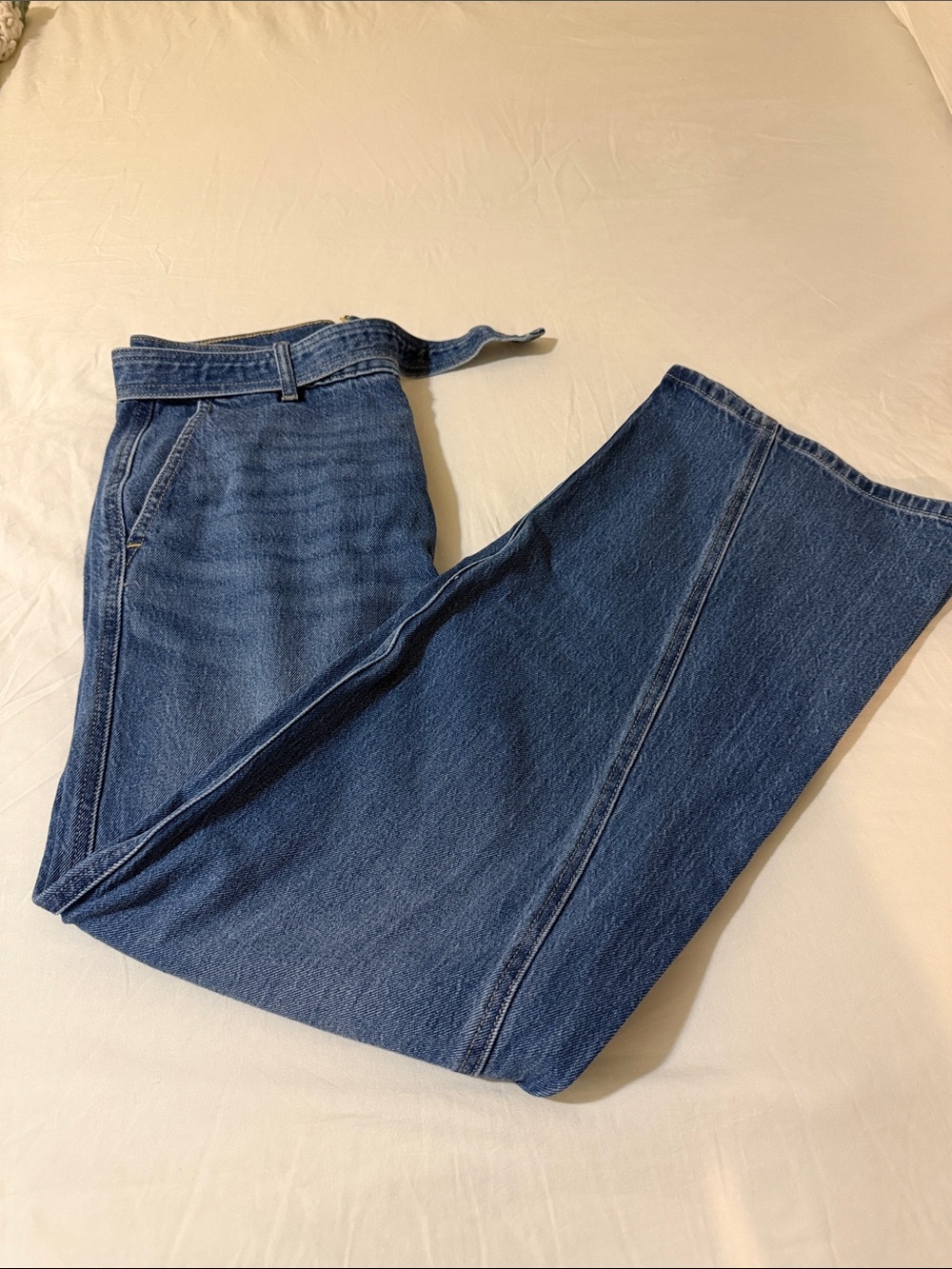 LOFT Men's Dark Blue Bootcut Jeans
